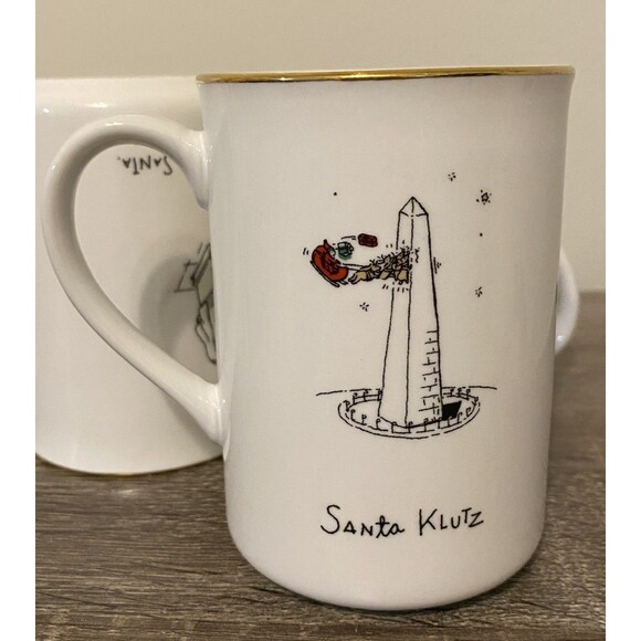 Set of 3 Vintage Merry Masterpieces Christmas Coffee Mug Cup First Edition 1999 - Picture 15 of 15